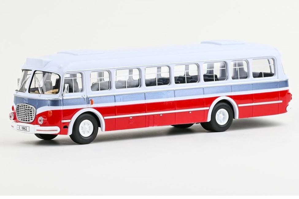 1:43 SKODA 706 RTO, blue / red - PB-004