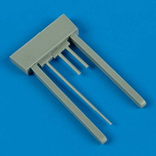 1:48 Авиационное вооружение для M.S. 406 gun barrels and pitot tube - QB48 461