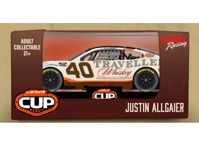 1:64 Chevrolet #40 Justin Allgaier *40 TravellerWhiskey*, white/brown - C402561TRVAG