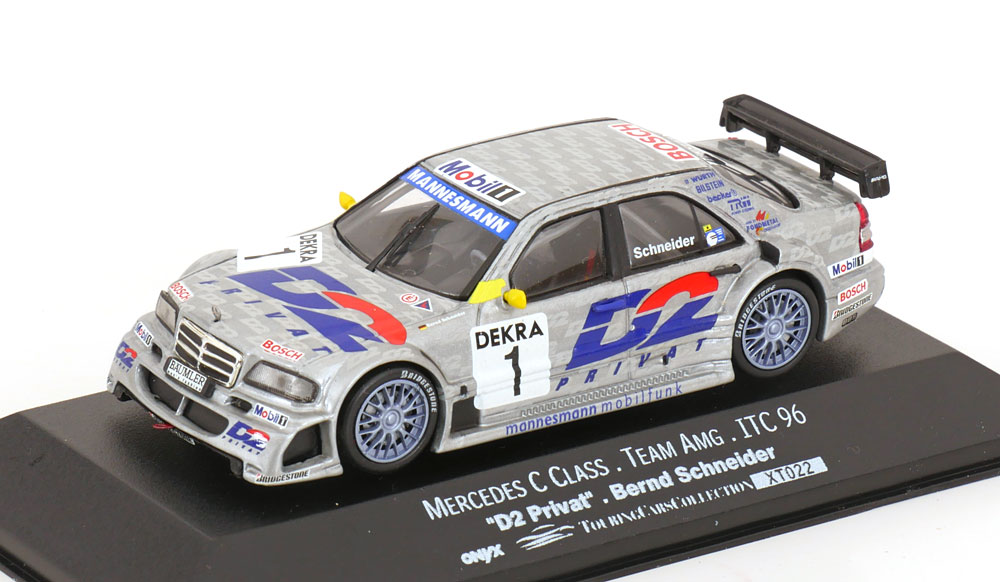 1:43 MERCEDES-BENZ C-Klasse No 1 ITC, Schneider (1996) - XT022
