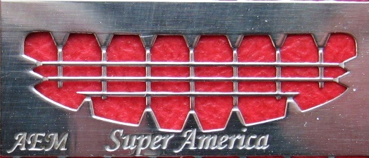 1:43 Фототравление Ferrari Super America (FSA), блестящий никель - EM-190