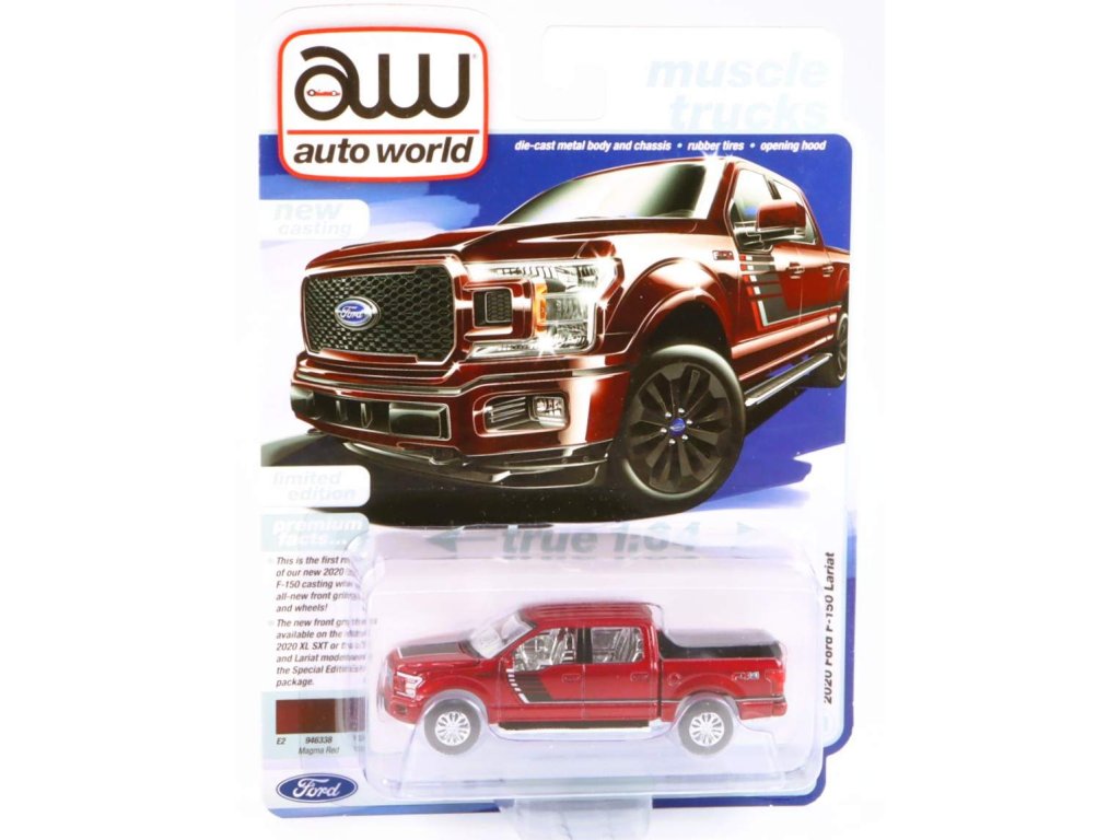 1:64 FORD F-150 Lariat (2020), red - 64432