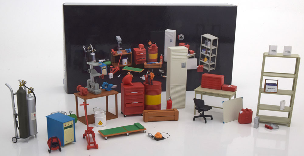 1:18 SONSTIGES Werkstatt-Zubehör Set - 49110