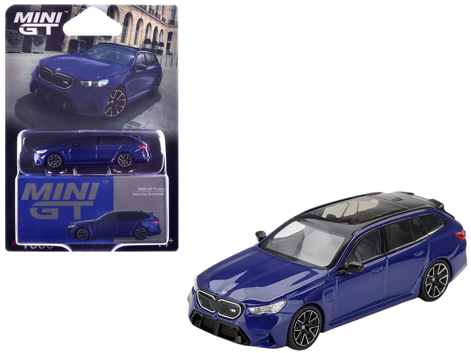 1:64 BMW M5 (G99) Touring (2024), blue - MGT01080-BL