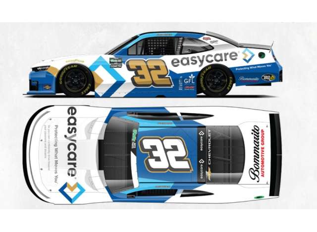 1:64 Chevrolet #32 JOrdan Anderson *Easycare*, white/blue 2026 - N322665EZCJA