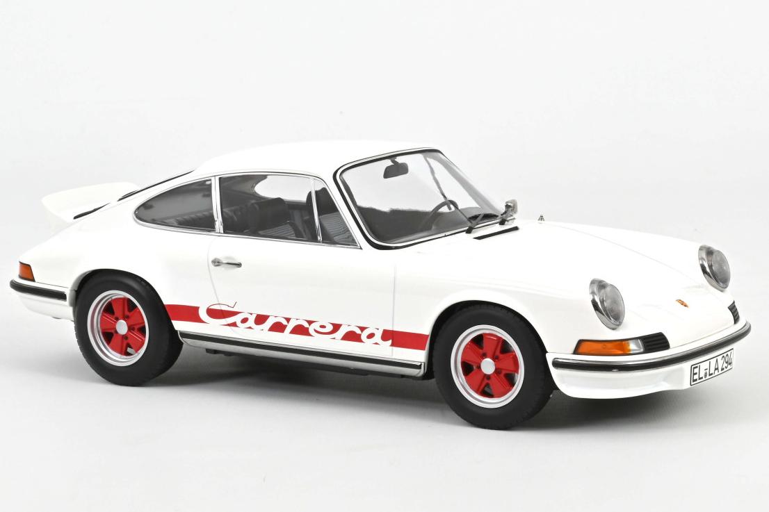 1:12 PORSCHE 911 Carrera RS 2.7 (1973) Grand Prix White/Red - 127514