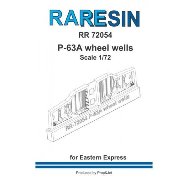 1:72 Ниши шасси для P-63A Kingcobra - RR-72054