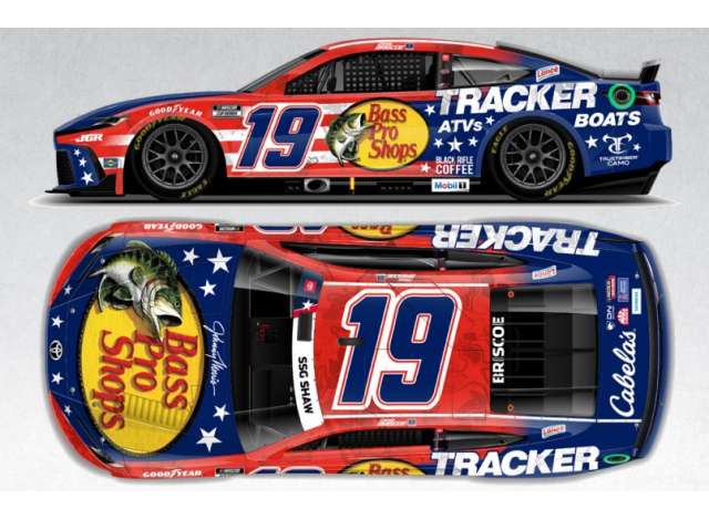 1:64 Toyota Camry #19 Chase Briscoe *Bass Pro Shops Salutes* various 2025 - C192565SALCJ