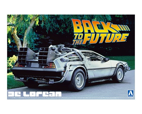 1:24 Сборная модель Back To The Future DeLorean from Part I - 05916