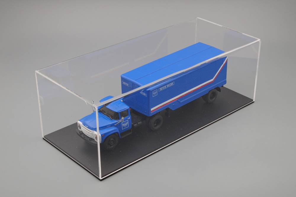 Бокс для хранения моделей (299x130x102 мм), с черным основанием - BOX006B