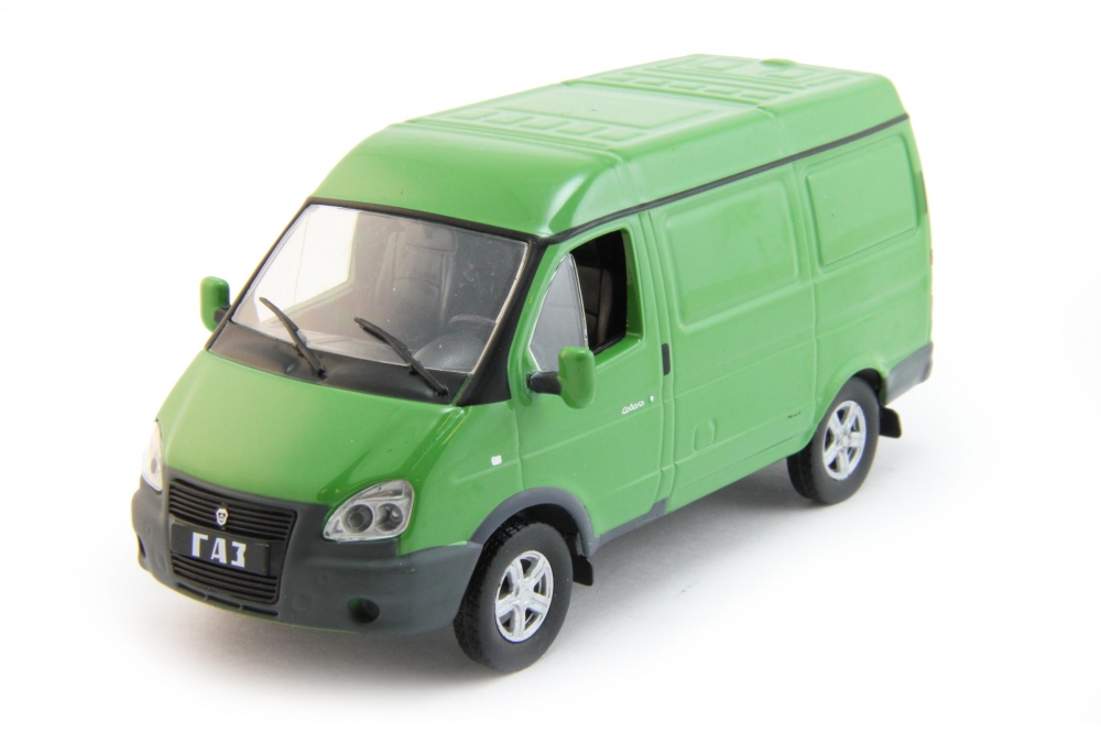 1:43 Горький 27527 Соболь (2010-2016), Автолегенды СССР 196, зеленый - AL196