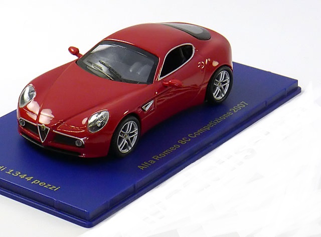 1:43 ALFA ROMEO 8C Competizione (2007), red - 702305