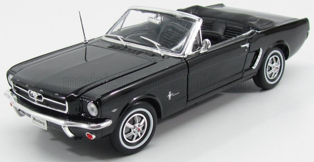 1:18 FORD Mustang Cabriolet (1964), Black - 12519CBK