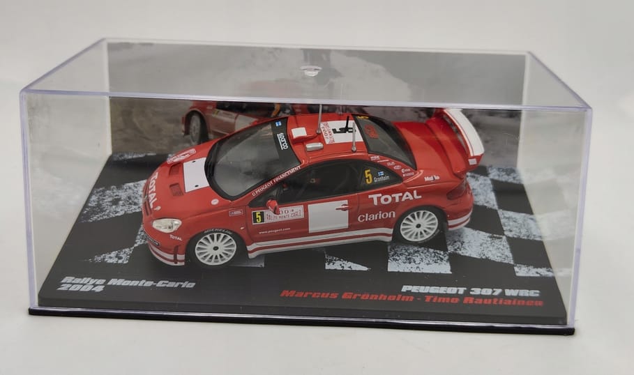 1:43 PEUGEOT 307 WRC #5 - Marcus Grönholm - Time Rautiainen из серии RALLY CARS - RALLYC020