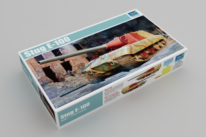 1:35 Сборная модель Немецкая тяжелая САУ Jagdpanzer E-100 - 09542