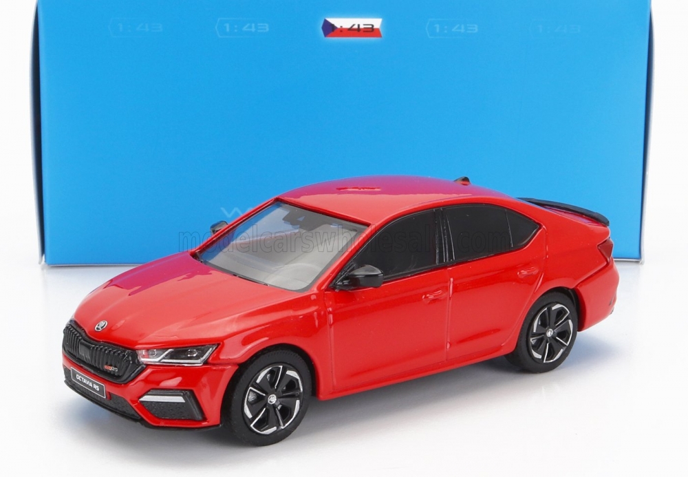 1:43 SKODA Octavia Iv Rs (2020), Red - 037BN