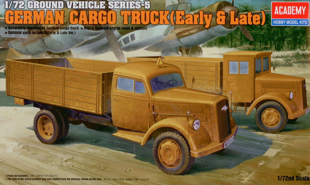 1:72 Сборная модель Немецкий грузовик - 13404