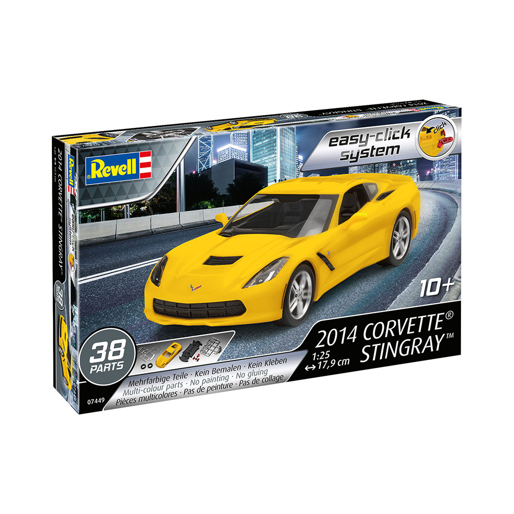 1:25 Сборная модель Corvette Stingray 2014 - 07449