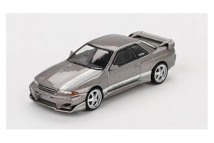 1:64 NISSAN Skyline GT-R (R32) Veilside Combat C-I RHD (1991), grey - MGT00971-R