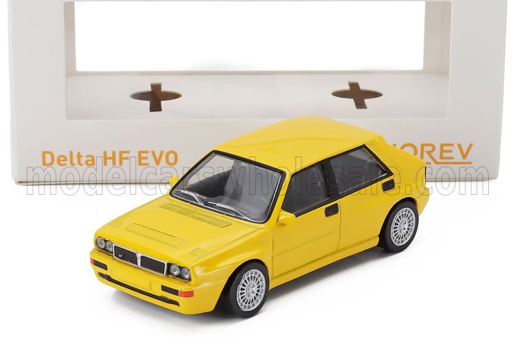 1:43 LANCIA Delta Hf Integrale Evo2 (1993), yellow - 430200-430201-DELTA-YEL
