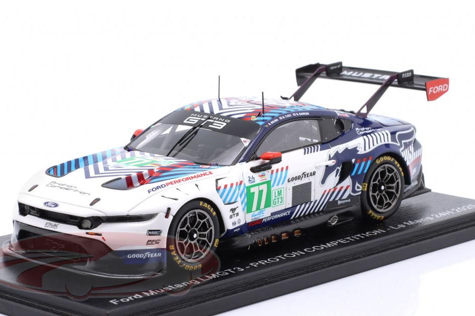 1:43 FORD Mustang GT3 №77 41th 24h LeMans Bernardo Sousa, Ben Tuck, Ben Barker (2025) - S9299