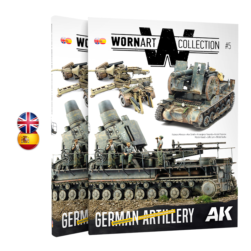 Книга Worn Art Collection 05 Немецкая артиллерия / German Artillery - AK4907