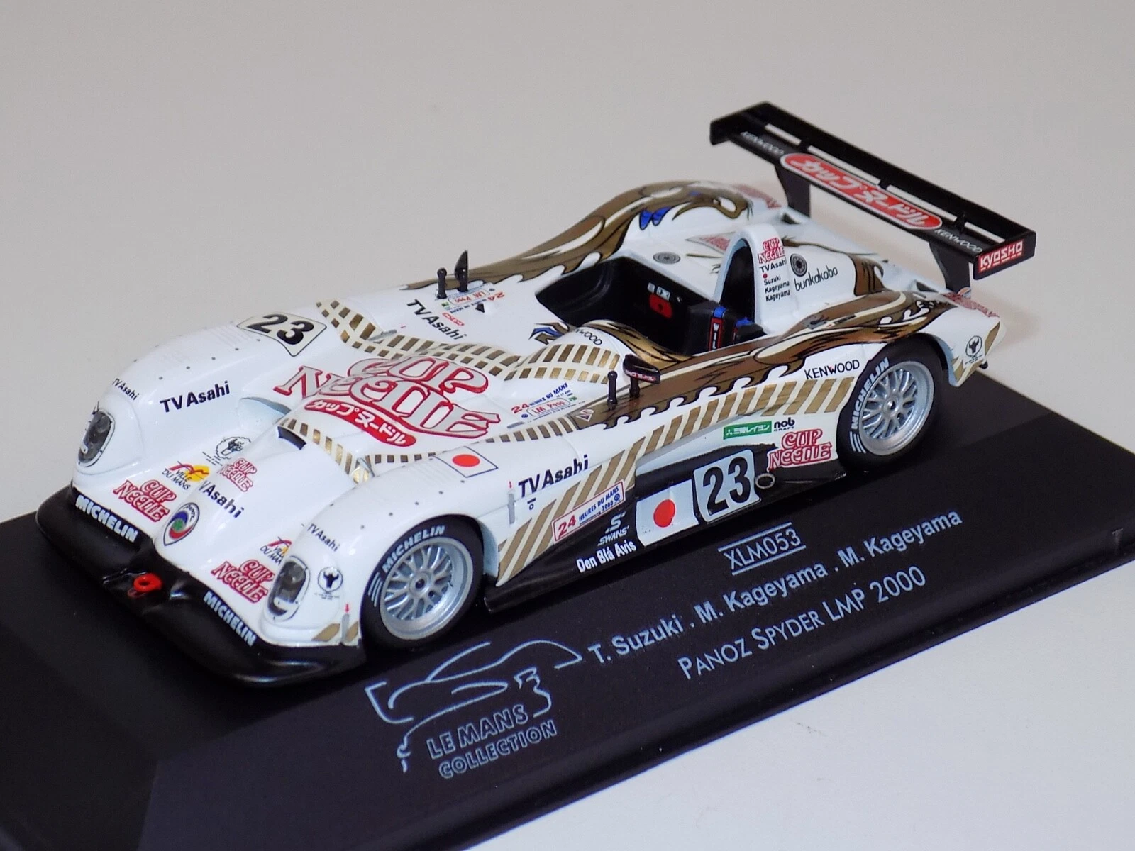 1:43 PANOZ Spyder LMP No 23  24h Le Mans, Suzuki/Kageyama/Kageyama (2000) - XLM053