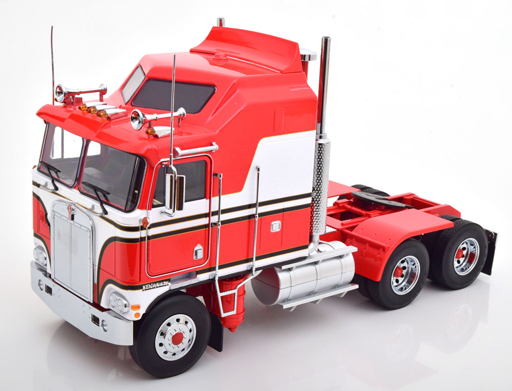 1:18 KENWORTH K100 Aerodyne (1976), red white - RK180141