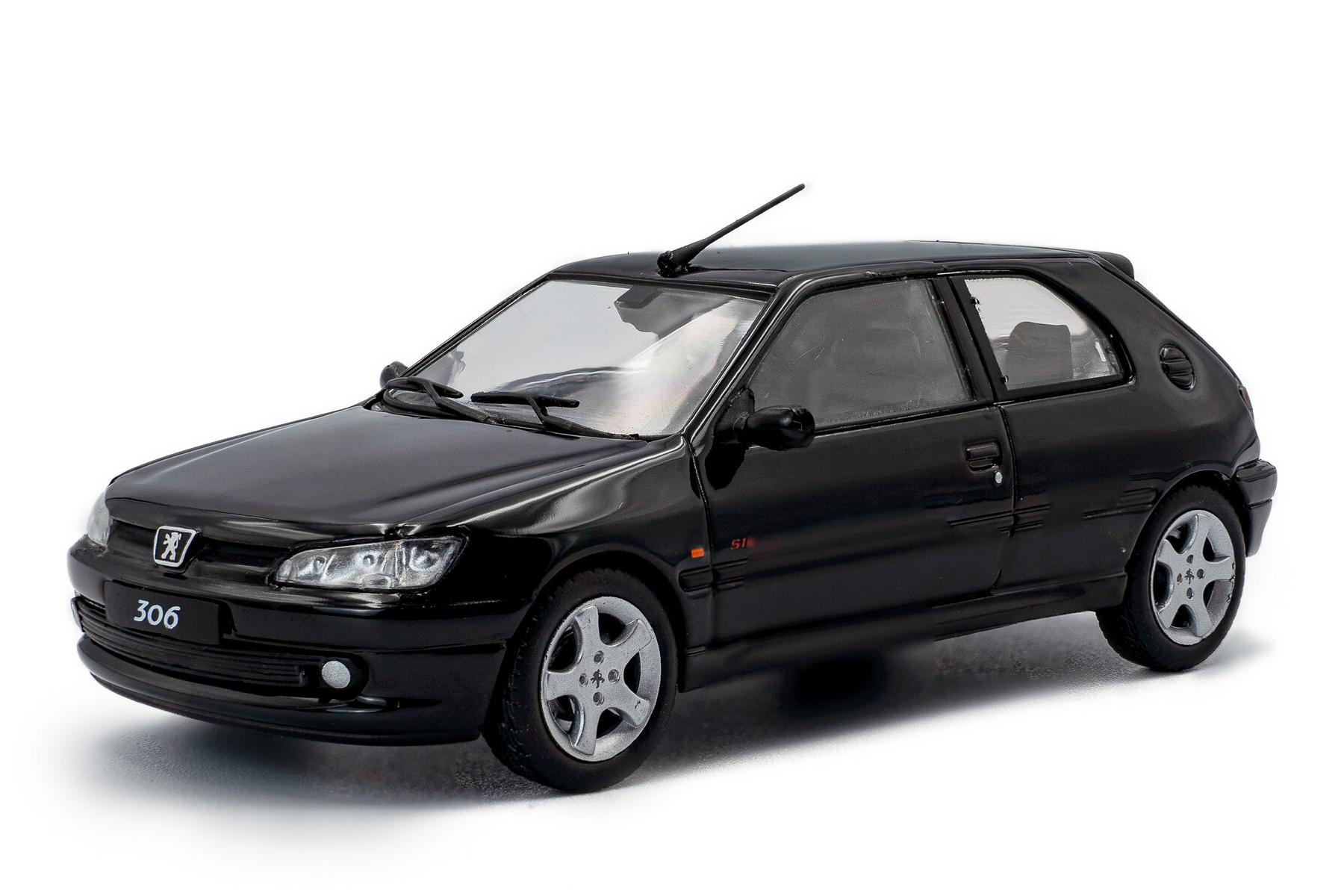 1:43 PEUGEOT 306 (S16) (1994), onyx black - S4311405