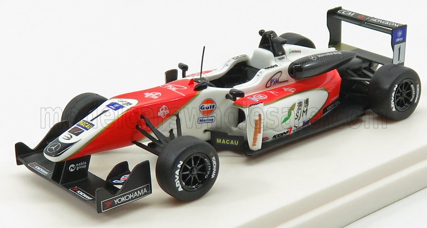 1:43 MERCEDES-BENZ F3  Team Gulf Prema Power N1 Macau Gp Champion Season (2015) F.rosenqvist, White Red Black - 32300