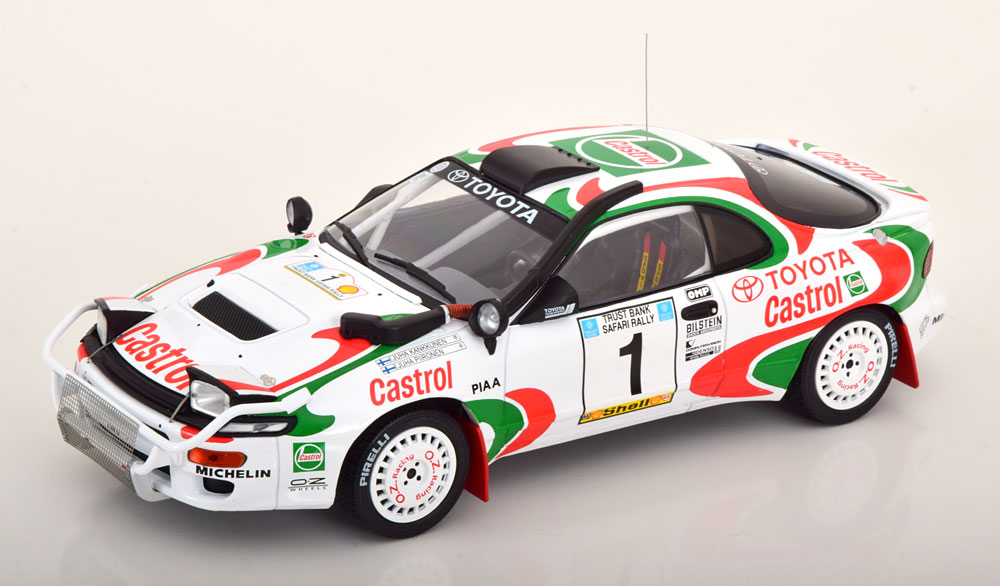 1:18 TOYOTA Celica Turbo 4WD (ST185) №1  Safari Rally  World Champion, Kankkunen/Piironen (1993), Castrol - 18RMC150A