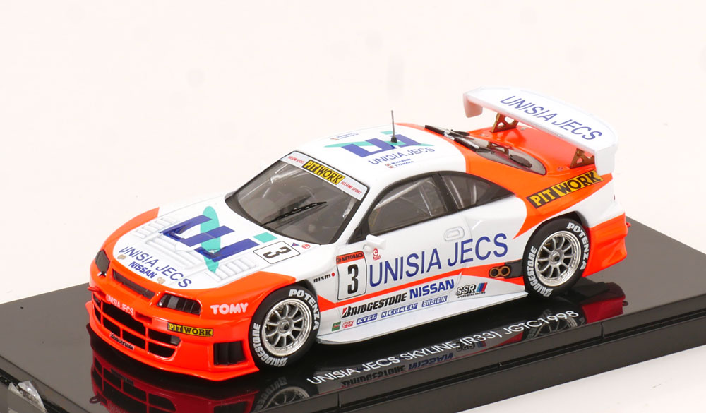 1:43 NISSAN Skyline (R33) No 3 JGTC (1998), UNISIA JECS - 44194
