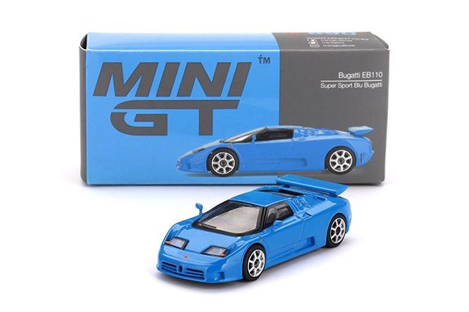 1:64 BUGATTI EB110 Super Sport LHD (1995) , голубой - MGT00890-L