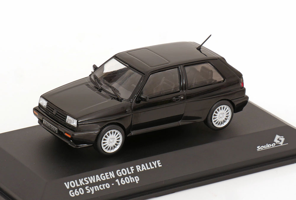 1:43 VOLKSWAGEN Golf 2 G60 Syncro Rallye, black - S4311303