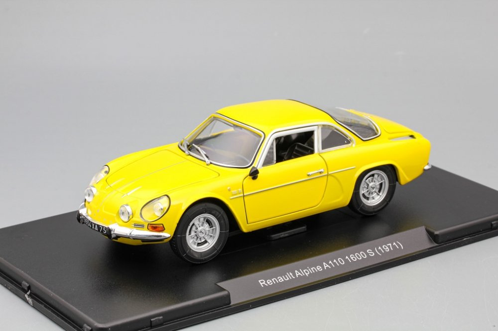 1:24 RENAULT Alpine A110 1600 S (1971), yellow - LM24005