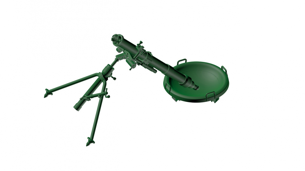 1:43 Сборная модель 120-мм миномет 2Б11 - am430281