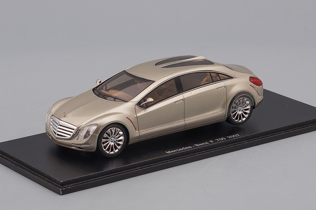 1:43 (Б/У) MERCEDES-BENZ F700 (2007), silver - S1017-X1
