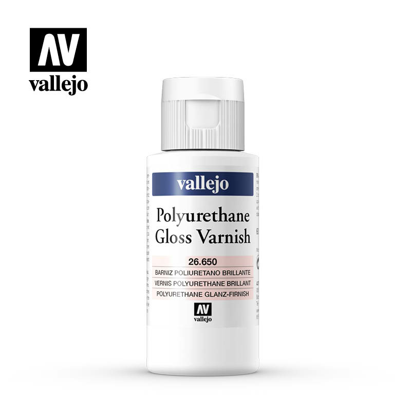 Лак глянцевый полиуретановый, 60 мл / Gloss Polyurethane Varnish, 60 ml - 26650