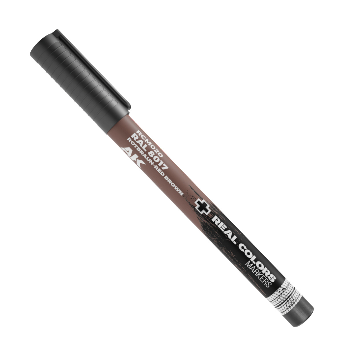 Маркер акриловый серии RC 'RAL 8017 Rotbraun красно-коричневый' / RAL 8017 ROTBRAUN-RED BROWN – RC MARKER - RCM020
