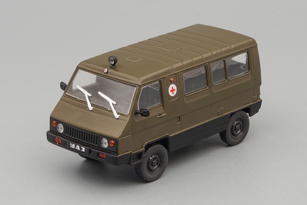 1:43 УАЗ 3972, Автолегенды СССР 96, хаки - AL096