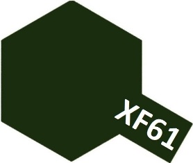 XF-61 Dark Green (краска акриловая, темно-зеленый матовый), 10мл. - 81761