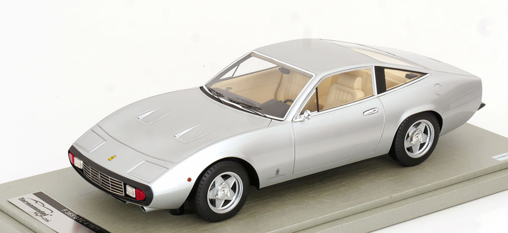 1:18 FERRARI 365 GTC/4 (1971), silver - TM18-92B