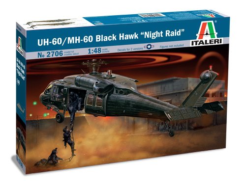 1:48 Сборная модель Вертолет UH-60/MH-60 BLACK HAWK 'NIGHT RAID' - 2706