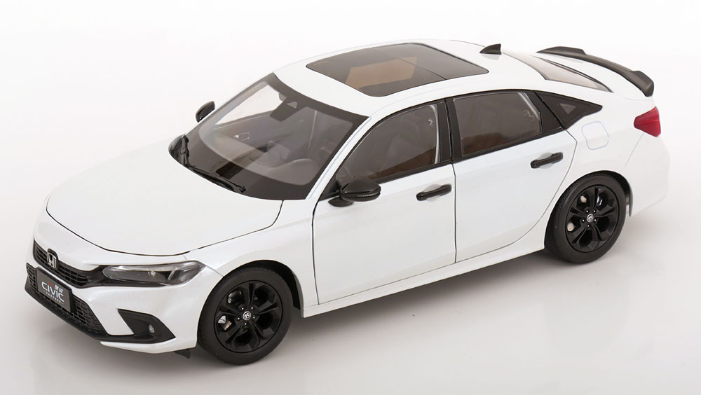 1:18 HONDA Civic (2022), white metallic - 106043