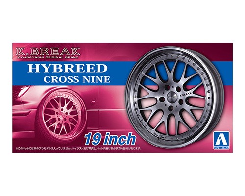 1:24 Набор дисков K-Break Hybreed Cross Nine 19inch - 06114