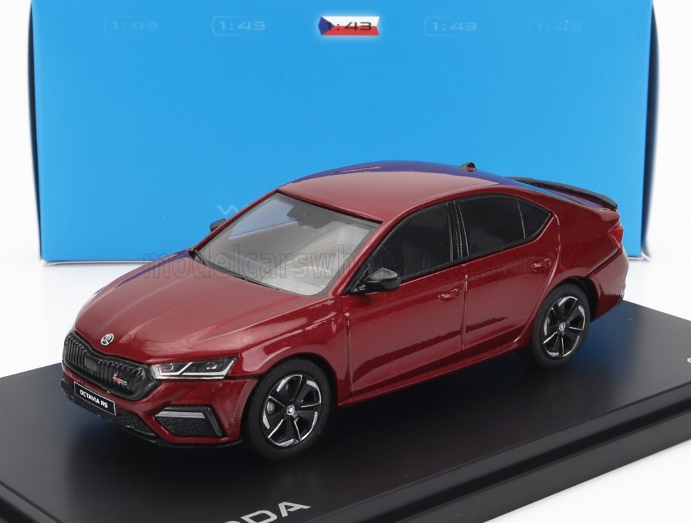 1:43 SKODA Octavia Iv Rs (2020), Red Met - 037JH