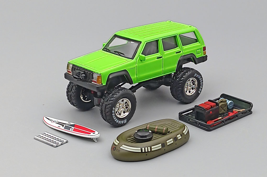 1:64 JEEP Cherokee 'BigFoot', green - Y190