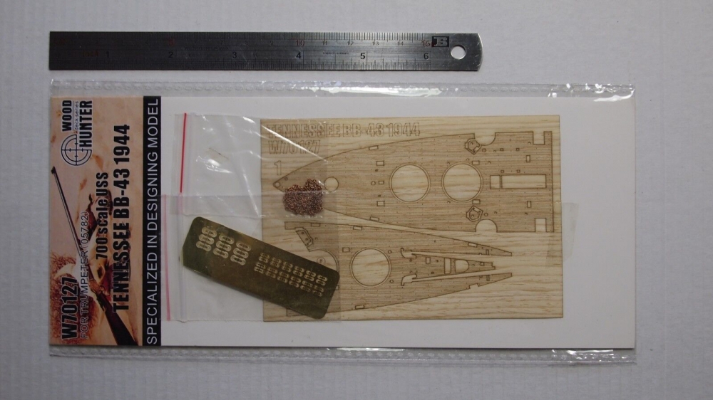 1:700 Набор деталей USS TENNSSEE BB-43 1944 (TRUMPETER 05782) - W70127