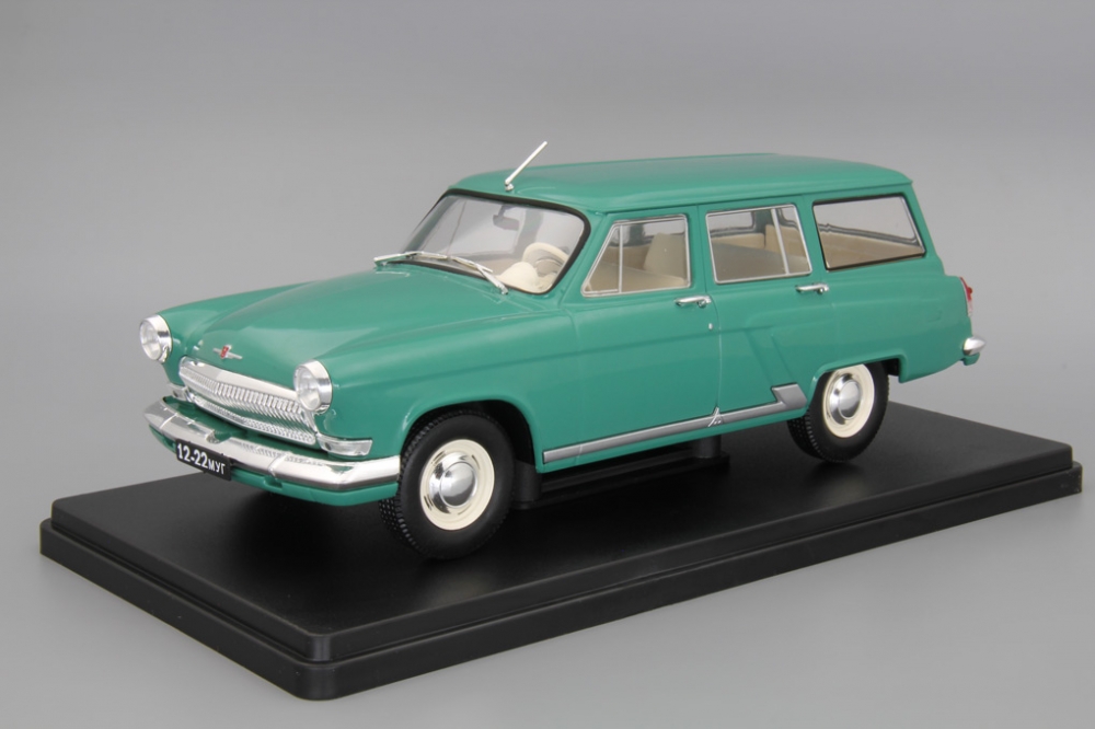 1:24 Горький-22, Легендарные Советские Автомобили 22, зеленый - LSA022
