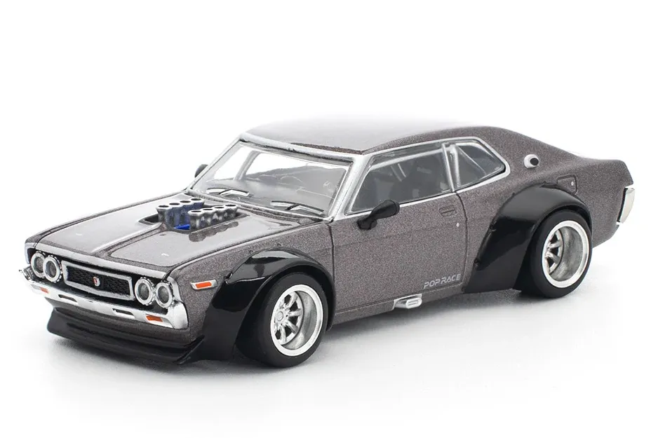 1:64 NISSAN Laurel C130, metallic grey - PR640304